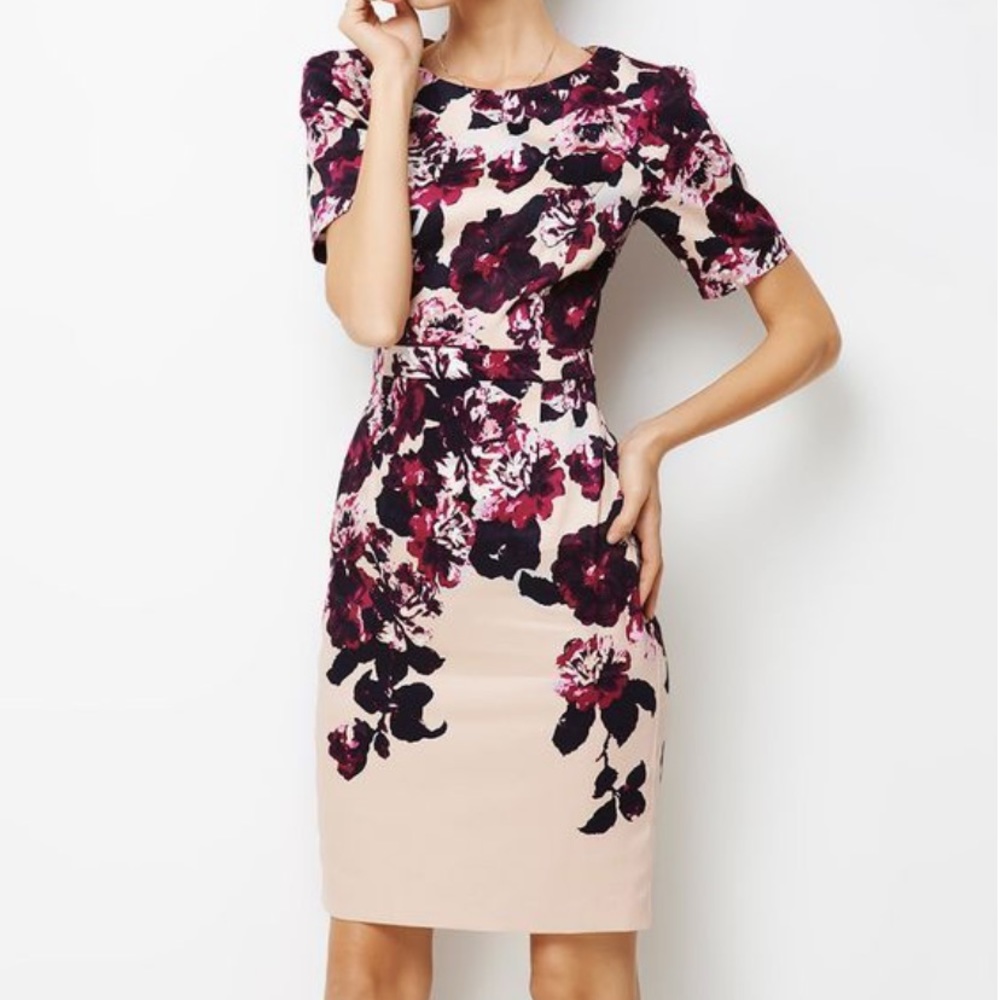 Coeur de Vague floral dress
